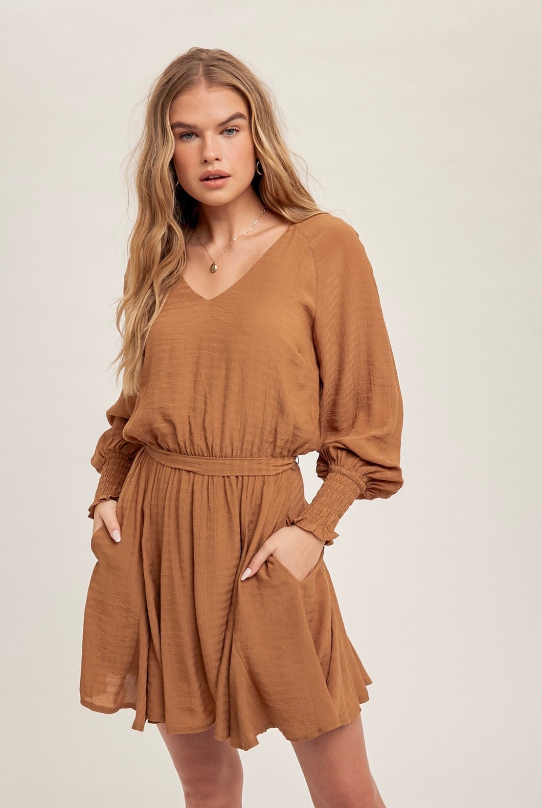 Fall Flowing Skort Dress