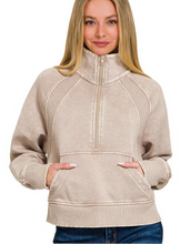 Load image into Gallery viewer, Scuba Half Zip Sweatshirt
