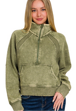 Load image into Gallery viewer, Scuba Half Zip Sweatshirt
