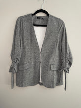 Load image into Gallery viewer, Heather Blazer with Cinched Sleeves
