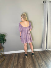 Load image into Gallery viewer, Grace Lavender Tiered Dress
