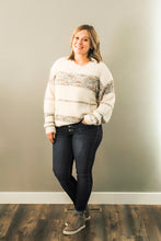 Load image into Gallery viewer, Tweed Striped Sweater
