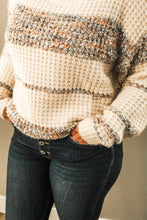 Load image into Gallery viewer, Tweed Striped Sweater
