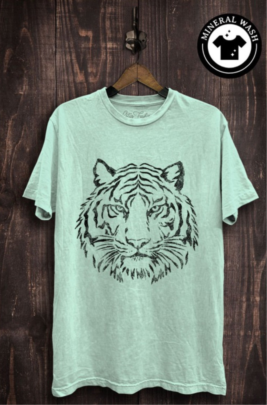 Tiger Mineral Washed Graphic Tee